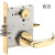 L9453P 17A Schlage Mortise Entrance Lever Lock, ANSI F20