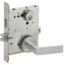 L9465P 01A Schlage Mortise Closet/Storeroom Mortise Lever Lock