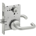 L9465P 03B Schlage Mortise Closet/Storeroom Mortise Lever Lock