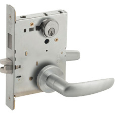 L9466P 07A Schlage Mort. Store/Utility Lever Lock, ANSI F14