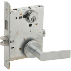 L9473P 01A Schlage Mortise Dorm/Bedroom Lever Lock, ANSI F21