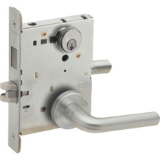 L9473P 02A Schlage Mortise Dorm/Bedroom Lever Lock, ANSI F21