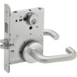 L9473P 03B Schlage Mortise Dorm/Bedroom Lever Lock, ANSI F21