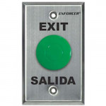 SD-7213-GSP Seco-Larm ENFORCER Single-Gang Request-to-Exit Plates w/ Pneumatic Timer