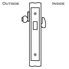 ML2013 Corbin Russwin Mortise Classroom Cylinder/Thumbturn Deadlock, ANSI F17