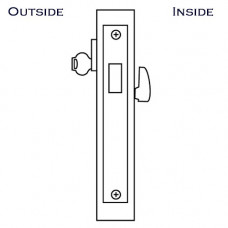 ML2017 Corbin Russwin Deadlock, Mortise Classroom Cylinder/Thumbturn ANSI F29