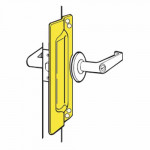 PLP-111 Don-Jo Latch Protector w/ Pin For Outswinging Doors