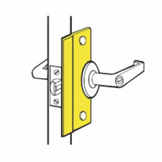 SLP-206 Don-Jo Latch Guard 6" For Out-Opening Doors 