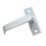 456RE AL Ilco Euro Style Lever Handle for 451 Deadlatch