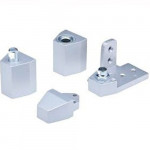 IL-OP-10-LH-AL-18-SET Ilco 1/8” Recessed Arch/Vistawall Pivot Set Left Hand