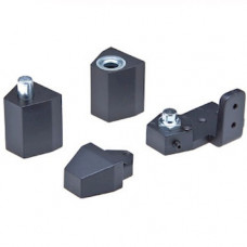 IL-OP-10-LH-DU-18-SET Ilco 1/8” Recessed Arch/Vistawall Pivot Set Left Hand