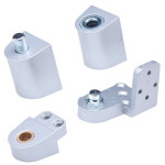 IL-OP-14-LH-AL Ilco Flush US Aluminum Pivot Set Left Hand