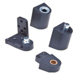 IL-OP-14-LH-DU Ilco Flush US Aluminum Pivot Set Left Hand