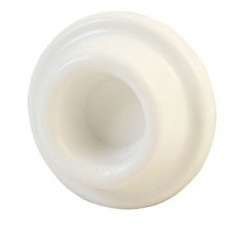 411R-W Ives Wall Door Stop - White Rubber