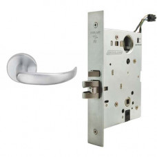 L9090EL/EU 17A Schlage Electrified Mortise Lock, Safe/Secure Outside Lever