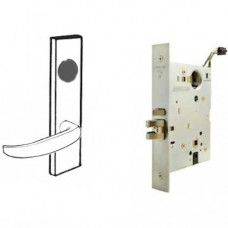 L9092EL/EU 17L Schlage Electrified Mortise Lock, Safe/Secure Outside Lever