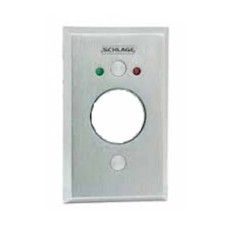 P653064 Locknetics Face Plate L2 - 2 LEDs Red & Green Stainless Steel