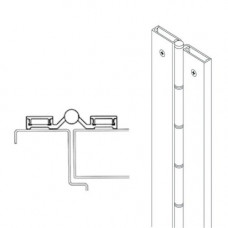 FS302 Markar Full Surface - 7' (83-1/8") - Flush Mount Continuous Hinge