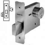 4877 Sargent deadbolt, cylinder w/thumbturn, classroom