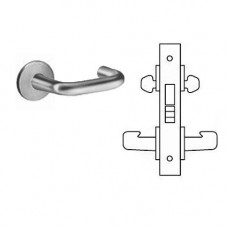 8239 LNJ Sargent Mortise Classroom Security Lever Lock