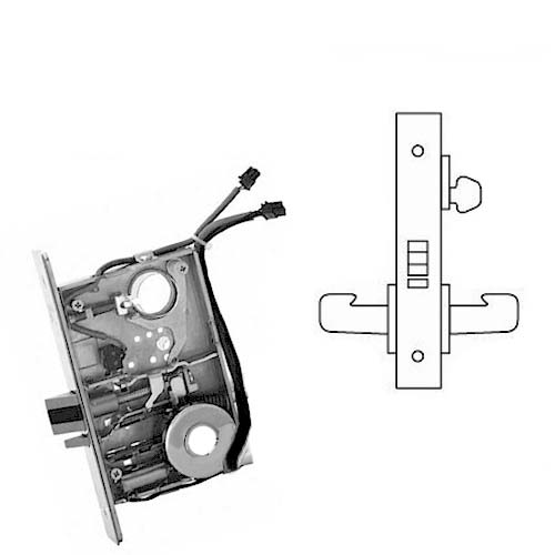 ASSA ABLOY Sargent 8271 Electric Mortise Lock Fail Secure 24Vdc Door Lever  w/key