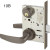 8204 LNB Sargent Mortise Storeroom Lever Lock