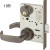 8204 LNL Sargent Mortise Storeroom Lever Lock