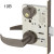 8205 LNP Sargent Mortise Office or Entry Lever Lock