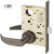 8215 LNP Sargent Mortise Passage Lever Lock