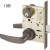 8217 LNB Sargent Mortise Institutional Door Lever Lock