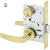 8217 LNB Sargent Mortise Institutional Door Lever Lock