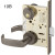 8217 LNL Sargent Mortise Institutional Door Lever Lock