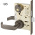 8225 LNL Sargent Mortise Dormitory or Exit Lever Lock