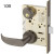 8235 LNP Sargent Mortise Storeroom Lever Lock