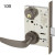 8236 LNB Sargent Mortise Closet Lever Lock