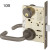 8246 LNJ Sargent Mortise Dormitory/Exit Lever Lock