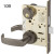 8246 LNL Sargent Mortise Dormitory/Exit Lever Lock