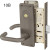 8255 WTJ Sargent Mortise Office/Entry Lever Lock