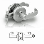 7G04 Sargent storeroom or closet lever lock