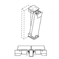 980  Sargent 86" Removable Mullion, Extruded Aluminum