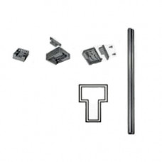 L980  Sargent 86" Lockable Mullion, Aluminum