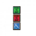 EEB2 Securitron Emergency Exit Button - 2" Green Button