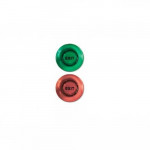 PB Securitron Pushbutton - 1-1/2" Round Momentary, Green