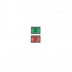 PB3 Securitron Momentary Pushbutton - 1" x 3/4" Rectangle, Red