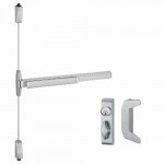 3327A-TL Von Duprin Surface Vertical Rod Exit Device w/Turn Lever