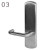 996L-M Von Duprin Lever Trim for Mortise Exti Devices