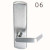 996L-M Von Duprin Lever Trim for Mortise Exti Devices