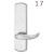 996L-DT Von Duprin Dummy Trim for Rim & Vertical, CVR & Mortise Devices