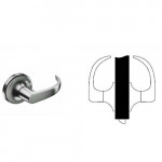 5401LN PB Yale Passage Grade 1 Lever - ANSI F75