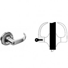 5405LN PB Yale Storeroom or Closet Grade 1 Lever - ANSI F86